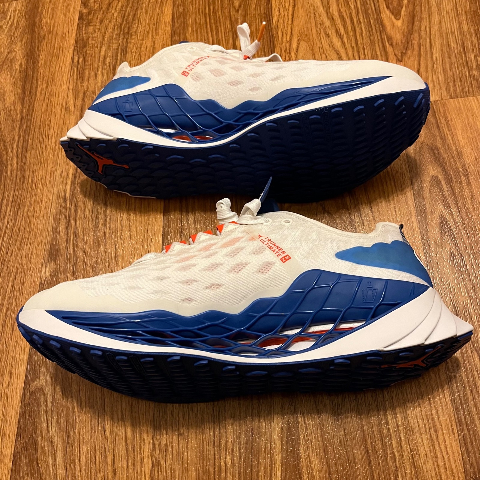 Jordan Zm Trunner Ultimate Flordia Gators Shoes Men 11.5 White Blue Sneakers